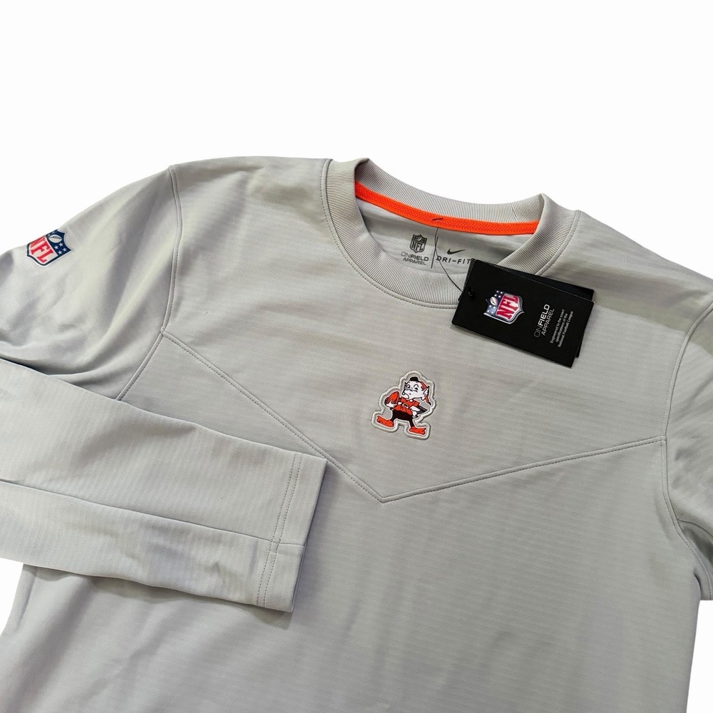 Nike Cleveland Browns NFL Sideline Small L/S Shirt On Field Dri-fit Performance